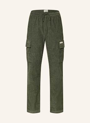 Calvin Klein Cargohose Aus Cord gruen