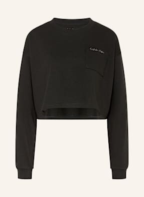 Calvin Klein Lounge-Shirt Logo Cotton Jersey schwarz