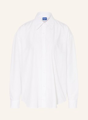 Hugo Oversized-Hemdbluse Elisana weiss