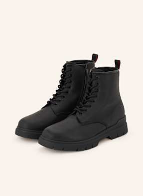 Hugo Schnürboots Ryan schwarz