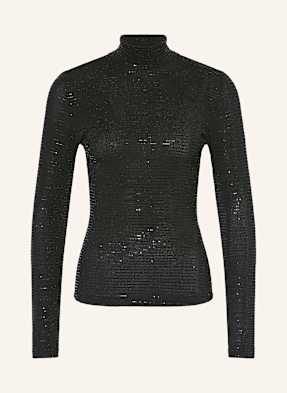 Hugo Longsleeve Drisila Mit Pailletten schwarz