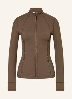 Mrs & Hugs Midlayer-Jacke braun