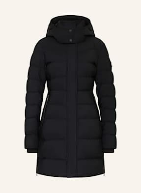 Moose Knuckles Péřová Parka Watershed tmavě modrá