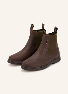 Barbour Chelsea-Boots braun