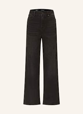 Elias Rumelis Wide Leg Džíny Kalea 1177 ebony black wash