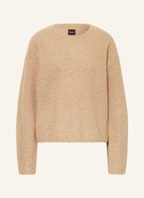 Boss Pullover Fenne Mit Alpaka beige