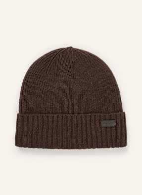 Barbour Mütze Carlton braun