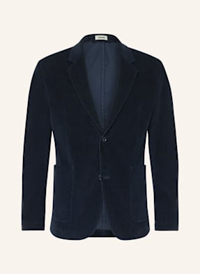 Drykorn Oblekové Sako Marls Slim Fit Z Manšestru tmavě modrá