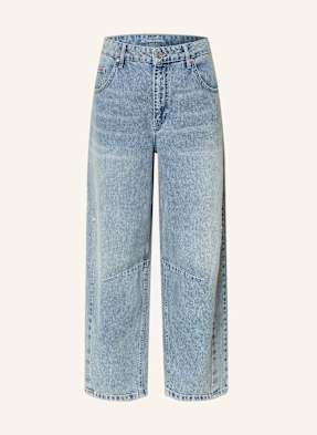 Oui Barrel Jeans blau