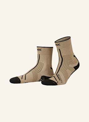 X-Socks Běžecké Ponožky Tailrun Terraskin Expert světle hnědá / černá