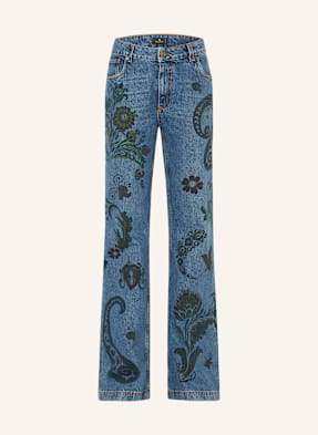 Etro Flared Jeans blau