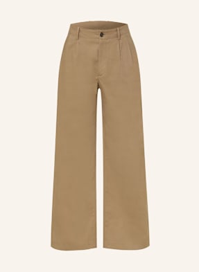 Our Legacy Chino Kalhoty Bridge Relaxed Fit khaki