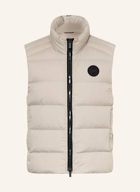 Canada Goose Péřová Vesta Crofton béžová