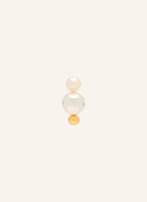 Lulu Copenhagen Puzetová Náušnice Bouquet Drip Silver zlatá