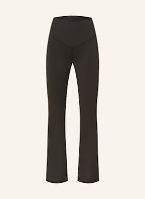 Mandala Legíny Flared Sports Pants černá