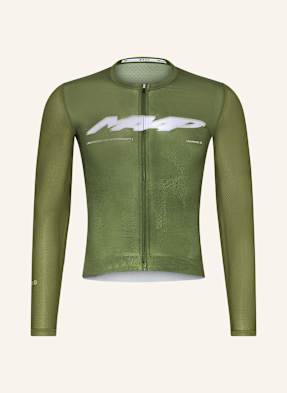 Maap Cyklistický Dres Blaze Pro Air Ls 3.0 zelená / světle fialová / světle zelená