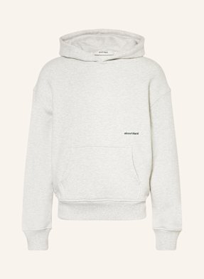 About:Blank Mikina S Kapucí bílá / světle šedá