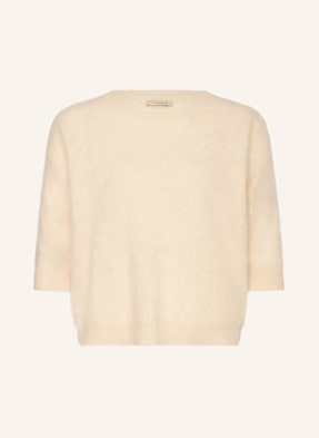 Lilienfels Cashmere-Pullover Mit 3/4-Arm weiss