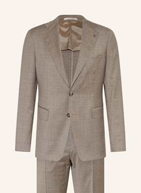 Tagliatore Oblek Extra Slim Fit černošedá
