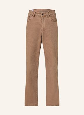 Rough. Džíny S Širokými Nohavicemi A Regular Fit Střihem brown