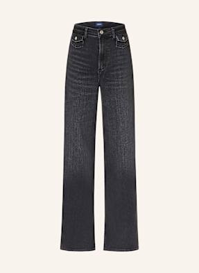 Citizens Of Humanity Wide Leg Džíny Issy washed black