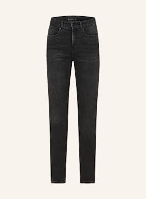 Opus Pants Straight Džíny Melly Base 70244 washed black
