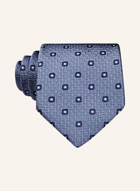 Zegna Kravata modrá / tmavě modrá / bílá