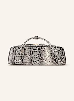 Alaïa Clutch Le Teckel weiss