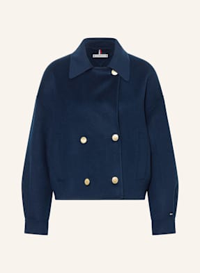 Tommy Hilfiger Caban Kabát tmavě modrá