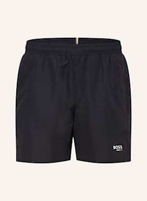 Boss Badeshorts Swordfish schwarz
