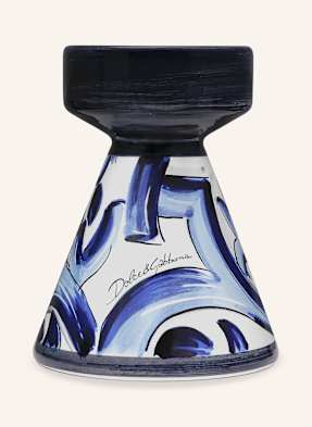 Dolce & Gabbana Casa Svícen Small tmavě modrá / tmavě modrá / bílá