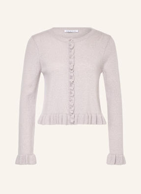 Mrs & Hugs Strickjacke Mit Cashmere grau