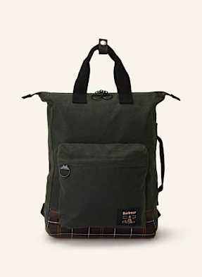 Barbour Rucksack Field Wax gruen