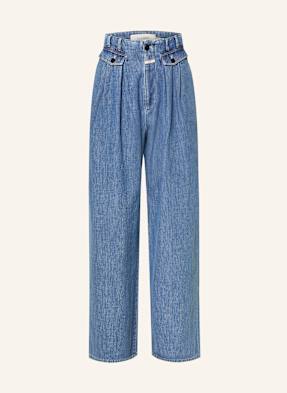Closed Wide Leg Džíny Wenda lbl light blue