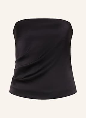 Luisa Cerano Off-Shoulder Top černá