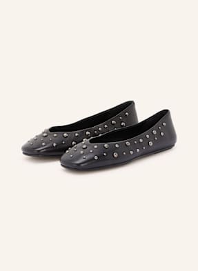 Marc Cain Ballerinas Mit Nieten schwarz
