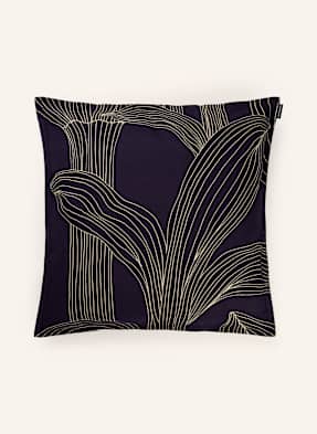 Marimekko Ozdobný Povlak Na Polštář Kukat Puhkeavat tmavě modrá / tmavě žlutá