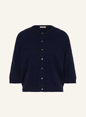 Lilienfels Strickjacke Aus Cashmere Mit 3/4-Arm blau
