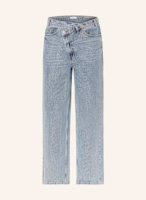 Mrs & Hugs Wide Leg Džíny mid blue