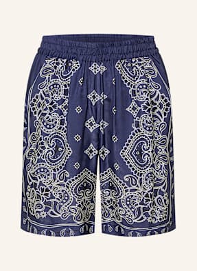Darling Harbour Shorts Mit Seide blau