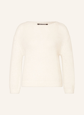 Luisa Cerano Pullover Mit Alpaka weiss