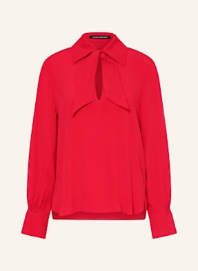 Luisa Cerano Blusenshirt Mit Seide rot