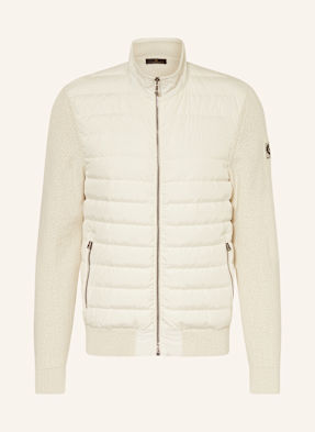 Belstaff Péřová Bunda Control Ze Směsi Materiálů krémová