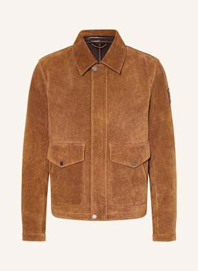 Belstaff Kožená Bunda Outland hnědá