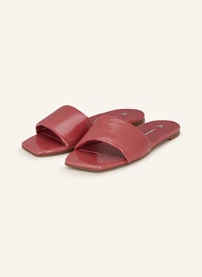 Carrano Pantofle světle červená