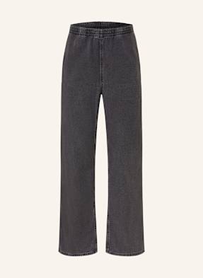 American Vintage Wide Leg Džíny Jazy black black