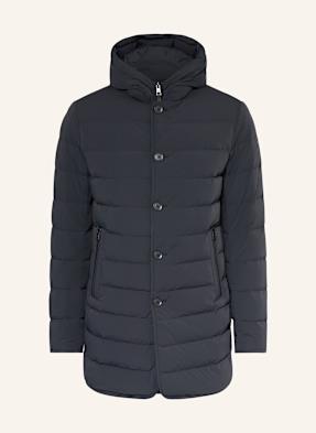 Duno Péřová Parka Loft Hoody Licosa 2.0 S Odnímatelnou Kapucí tmavě modrá