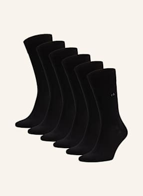 Calvin Klein 6er-Pack Socken schwarz