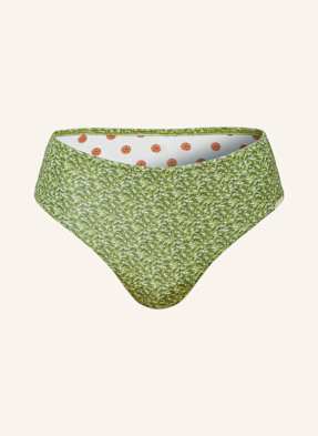 Watercult High Waist Bikinové Kalhotky Le Soleil zelená