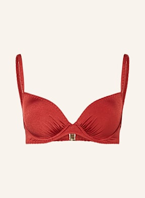 Watercult Bügel-Bikini-Top Crafted Essentials rot